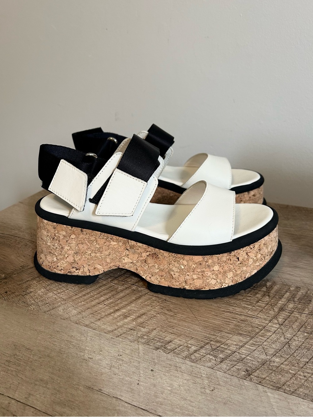 Homers Artisan Platform Cork Sandals